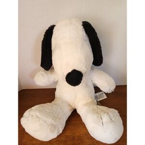 Peanuts Animal Adventure 2021 Snoopy Dog Plush Red Collar Very Soft